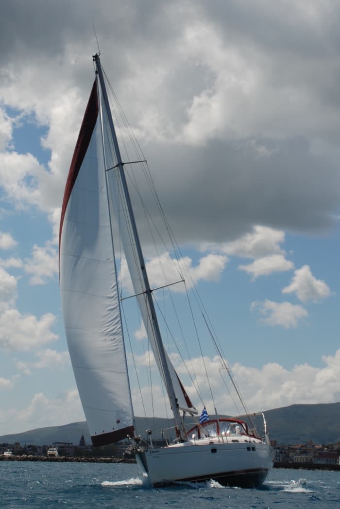8h of sailing along the coast of Zakynthos