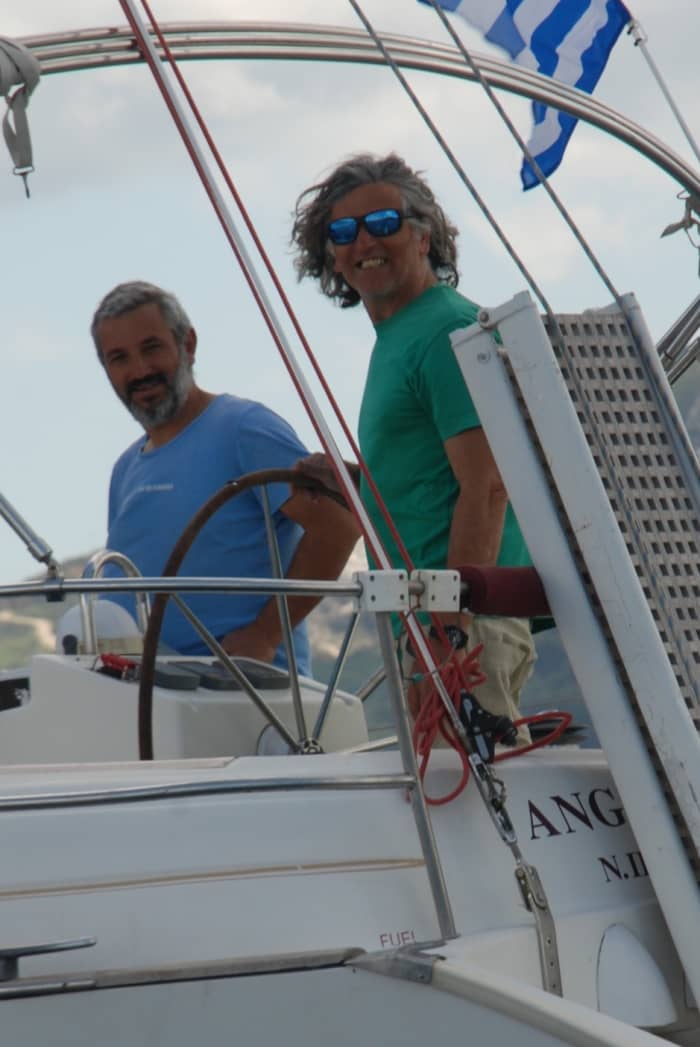 8h of sailing along the coast of Zakynthos