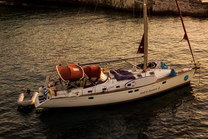 8h of sailing along the coast of Zakynthos