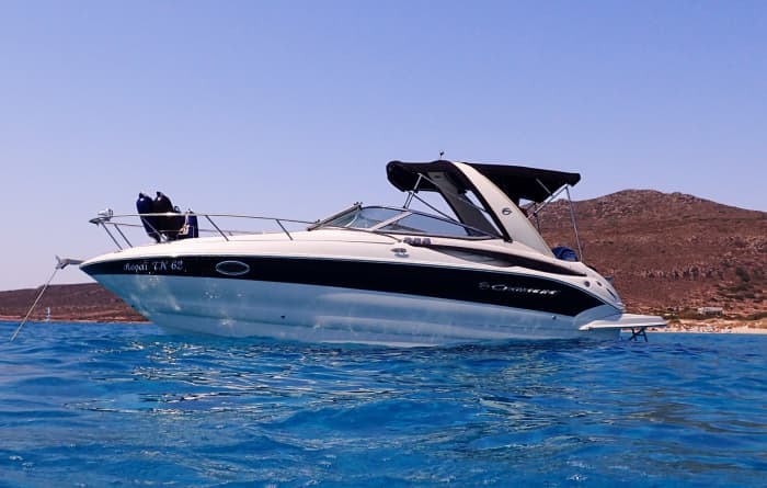 « Découverte de Réthymnon à la demi-journée ou à la journée : votre escapade de luxe en bateau à moteur ! »