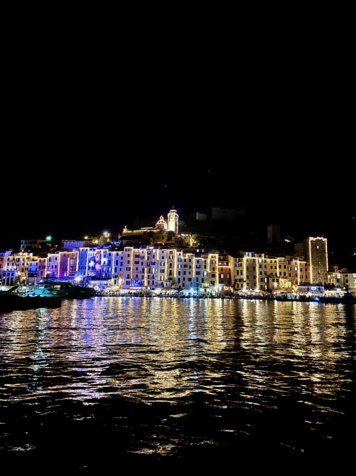 Visite nocturne de Portovenere et Lerici