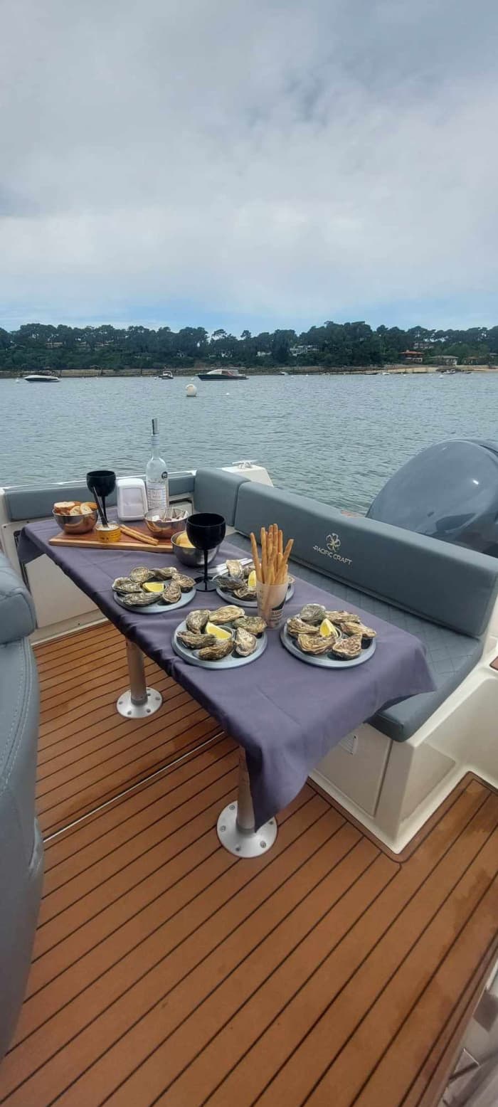 Entdecken Sie Arcachon auf einem Ganztagesausflug mit dem Motorboot