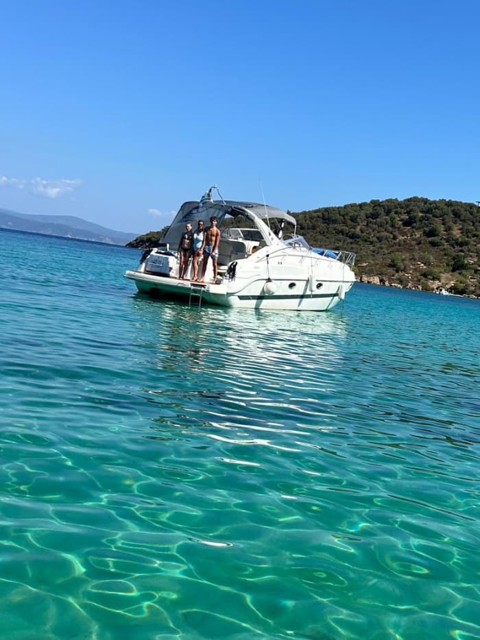 Aventure de 6,5 heures d'île en île à Ammouliani, Diaporos et au Lagon Bleu