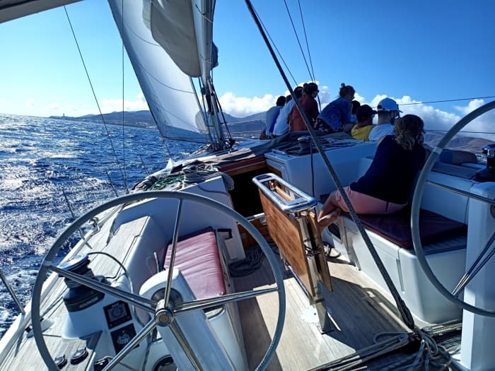 9 heures de soleil et d'eaux turquoise autour de Morro Jable