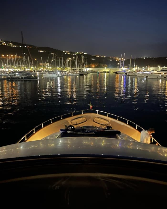 A day exploring the island of Vulcano aboard a yacht