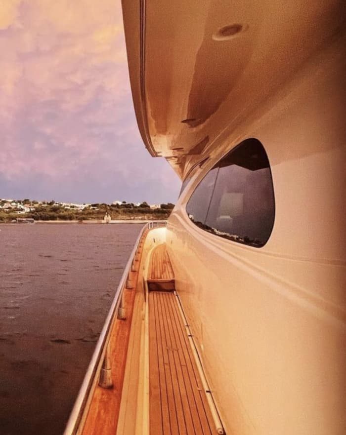 A day exploring the island of Vulcano aboard a yacht