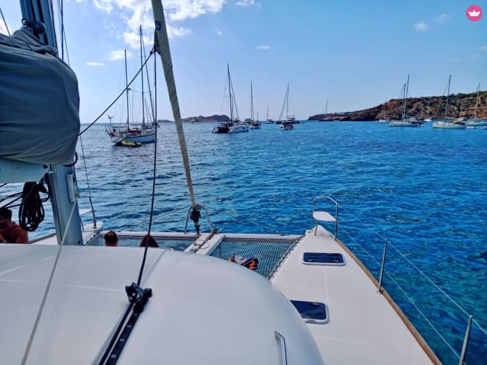 Catamaran getaway to Ibiza and Formentera - 8h