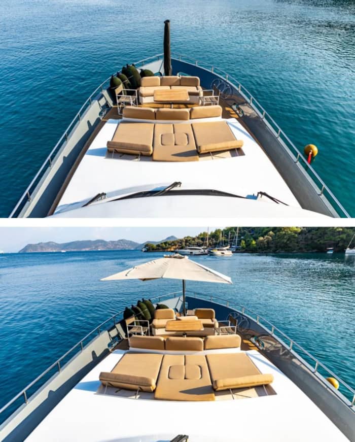 Luxe cruise door Akvaryum Bay en Black Island