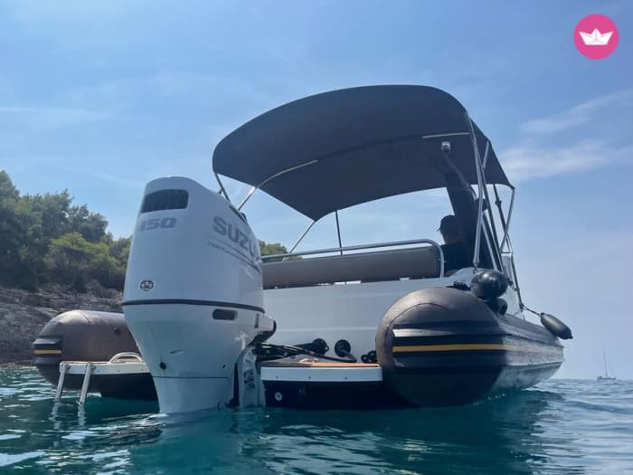 Blue cave and Pakleni islands tour from Hvar town main port.