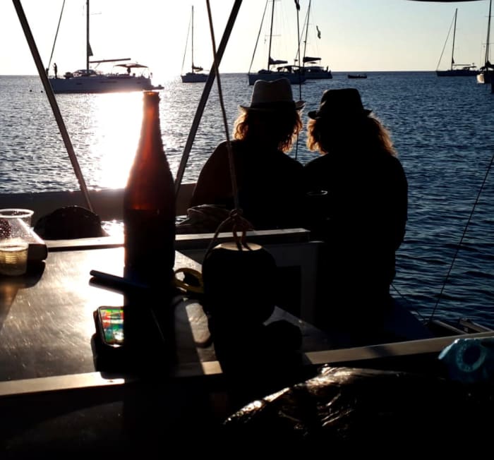 Formentera Sunset: Privat katamaran solnedgångstur