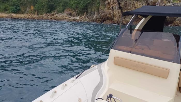 Excursion en bateau à moteur d'une demi-journée à Pasai Donibane