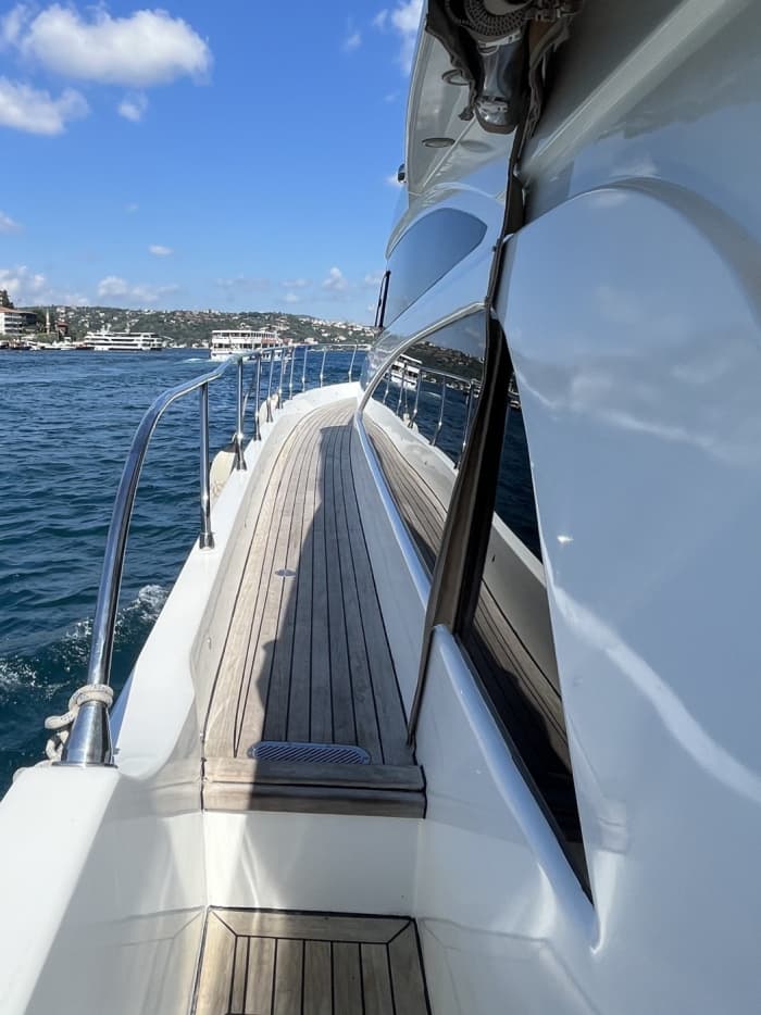 Det bästa av Istanbul är på vattnet: Din privata heldag på en motoryacht