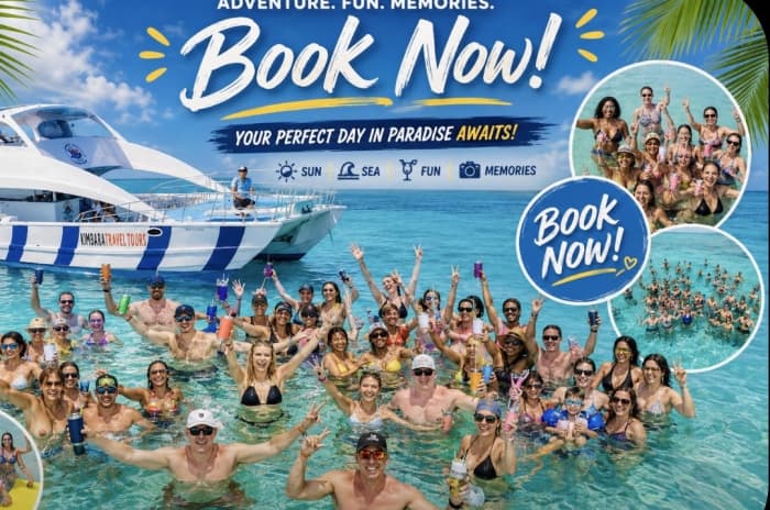 Crociera VIP Punta Cana con bevande incluse, snorkeling, intrattenimento e balli.