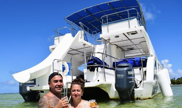 Genießen Sie die Sonne auf einer 9-stündigen Bootstour in Punta Cana