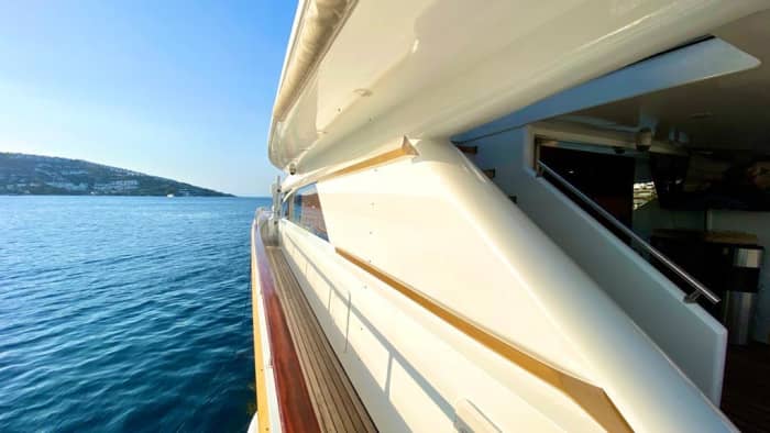 Luxe catamaranexcursie van een hele dag in Bodrum