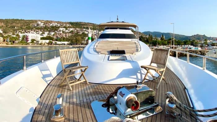 Luxe catamaranexcursie van een hele dag in Bodrum
