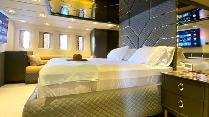 Luxe catamaranexcursie van een hele dag in Bodrum