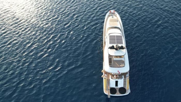 Luxe catamaranexcursie van een hele dag in Bodrum