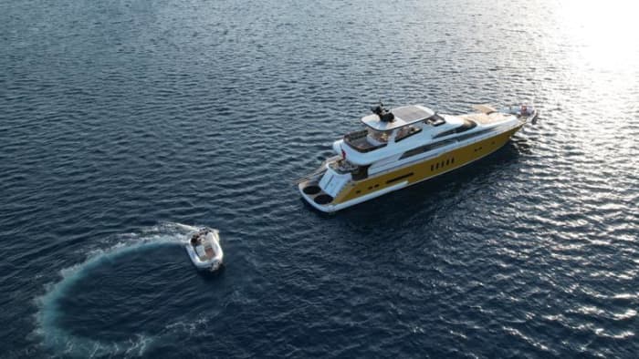Luxe catamaranexcursie van een hele dag in Bodrum