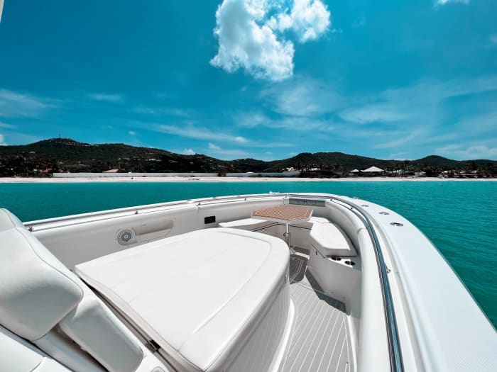 Private Bootstour um Sint Maarten mit einem Motorboot