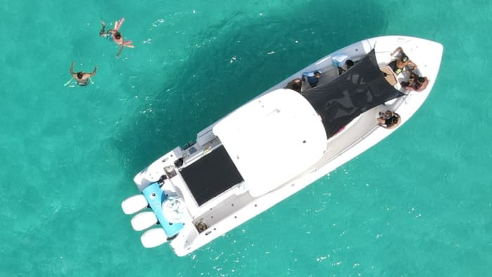 Private Bootstour um Sint Maarten mit einem Motorboot