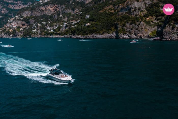 Een voorproefje van de Amalfikust: 4 uur durende luxe cruise met zwemmen en ontspannen