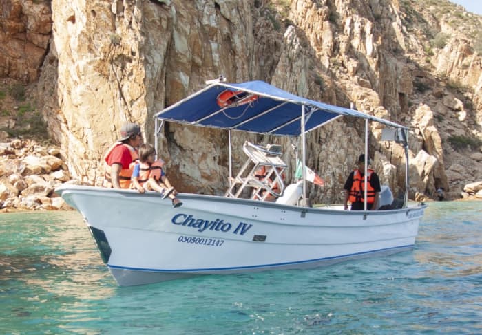 Lev för vågorna: En halvdagssemester i Cabo San Lucas ombord på en motorbåt