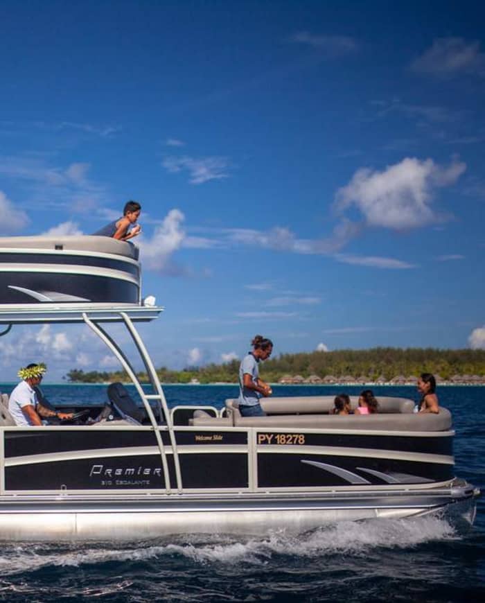 Toa Boat Bora Bora - Privé-excursie van een halve dag op de lagune aan boord van de Ambassador-boot.