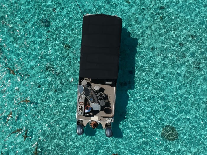 Toa Boat Bora Bora - Privé-lagunetour van een halve dag aan boord van de Entertainer Bar-boot.