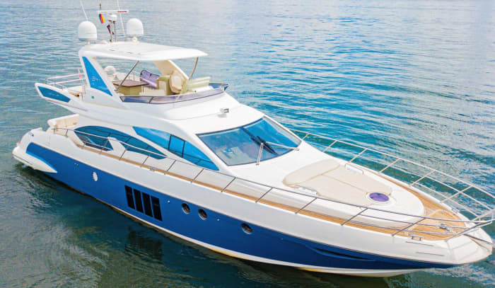 64ft Azimut luxe jachtcharter Cartagena