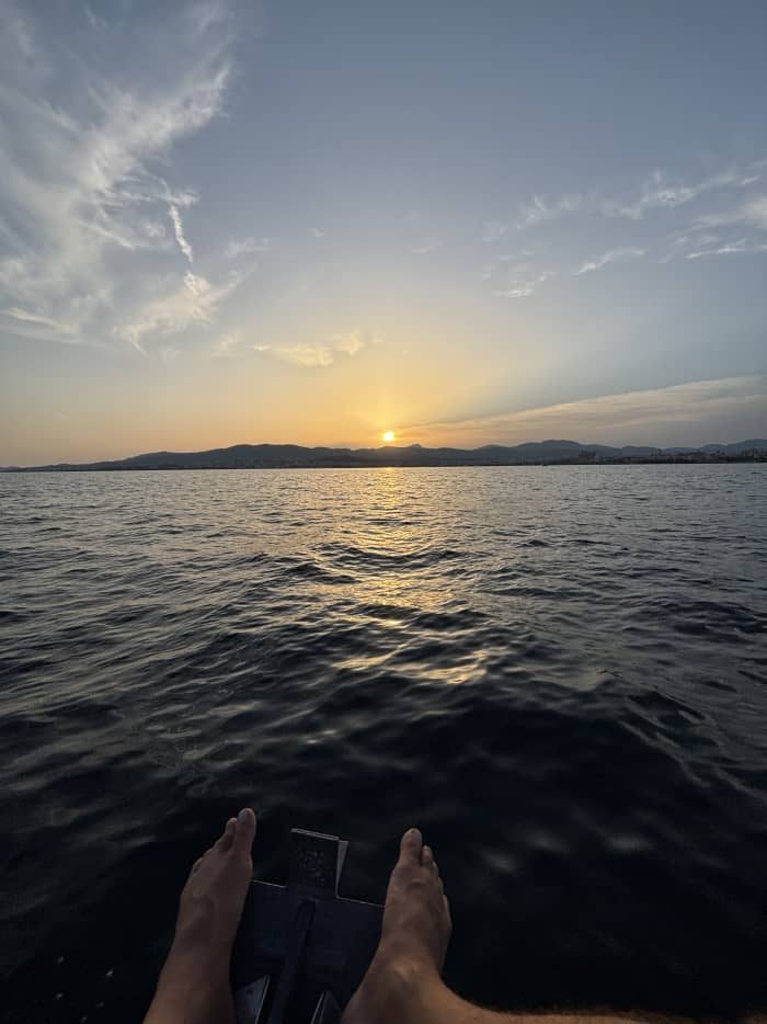 Passeio VIP ao pôr do sol em Palma: 2h Tudo Incluído (Skipper e Combustível)