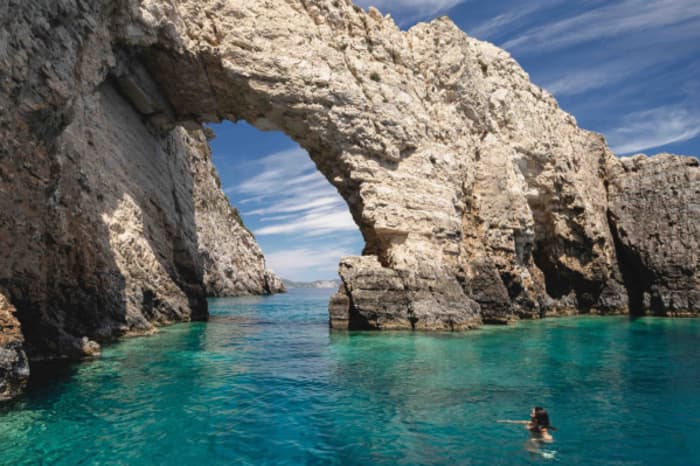 Sur de Zante por mar: crucero privado de 6 horas