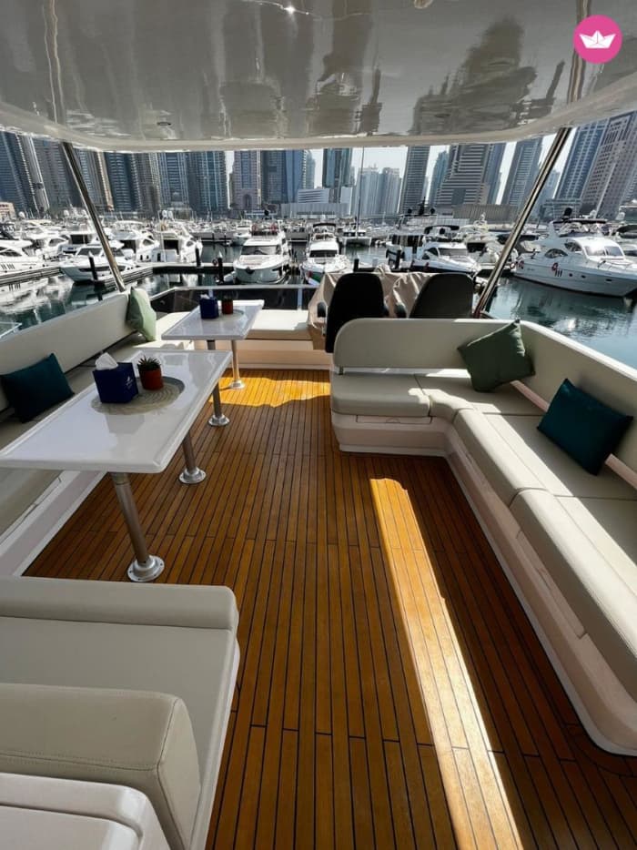 Yacht tour through Dubai Marina and beyond