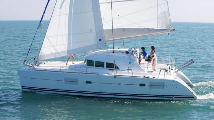 Half-day sailing experience on a catamaran in Mykonos