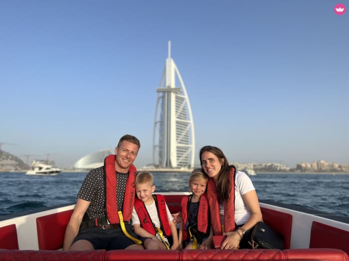 Croisière en yacht de 4 heures autour de Dubaï