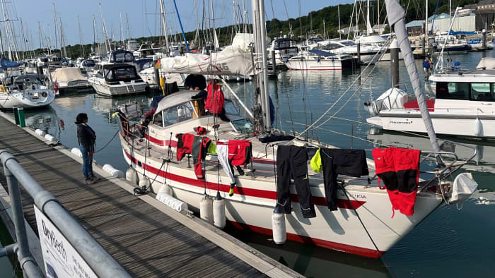 Noleggio di barche a vela per l'intera giornata dal porto di Portsmouth, Gosport