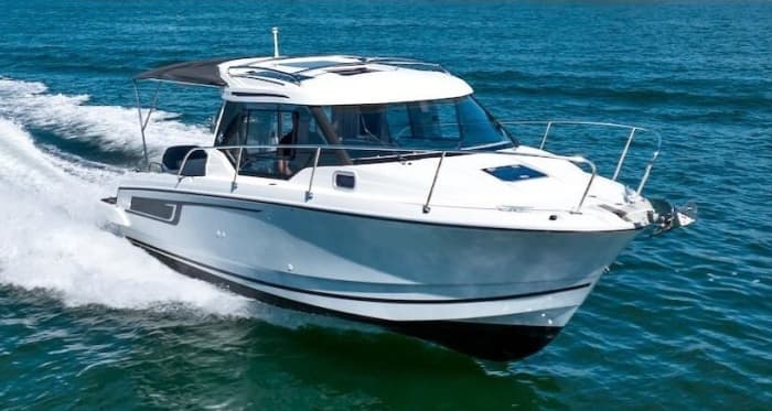 Een halve dag of avond, 3,5 uur om het Arcachon-bekken per motorboot te ontdekken.
