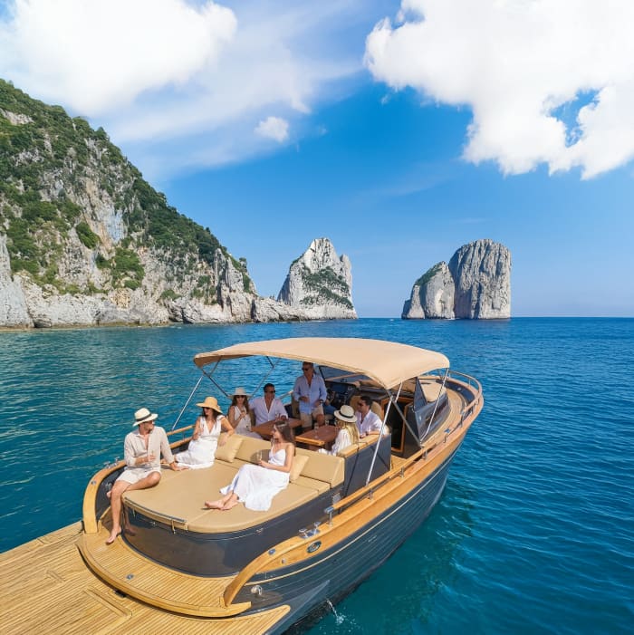 Ultimate Capri Experience: Blue Grotto & Secret Coves with Local Captain