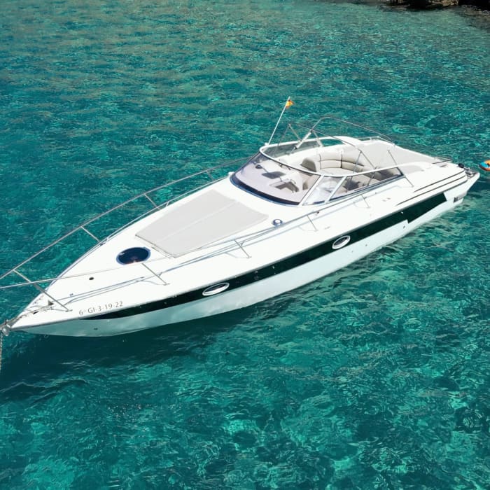 The Best 3.5-Hour Boat Trip in Ibiza
Explore Ibiza's Hidden Coves & Crystal Waters
Swim, Paddle Board, Snorkel Or Dive With Our Sea Scotter
An Unforgettable Ibiza Boat Experience
The Ibiza Cruise Everyone Talks About