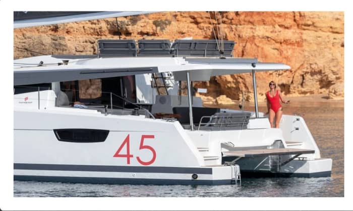 Luxury Nireas Leisure : Private 8-hours Catamaran Cruise for Ultimate Chill