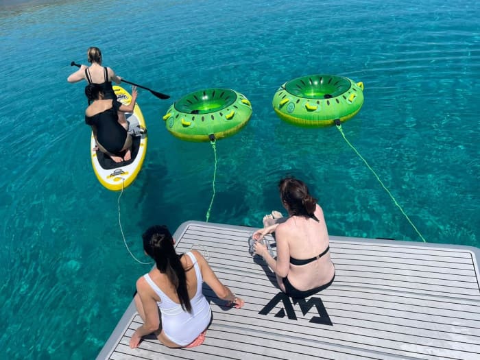 Luxury Nireas Leisure : Private 8-hours Catamaran Cruise for Ultimate Chill