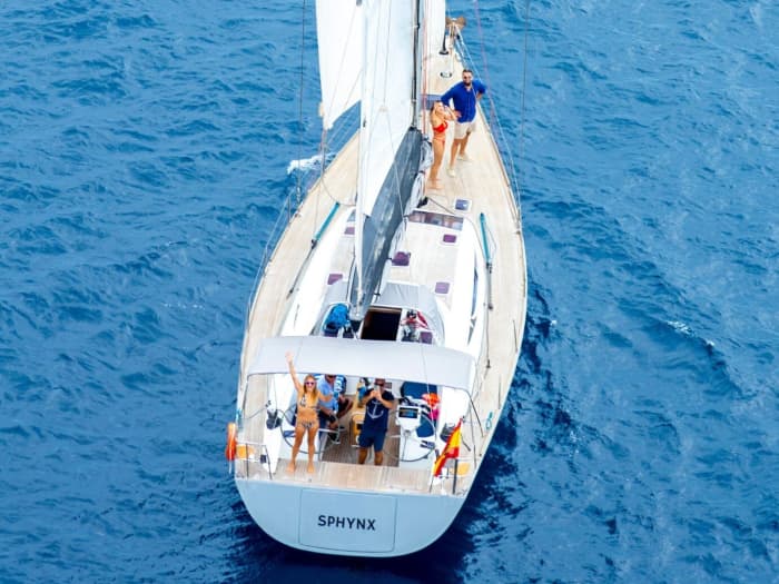 Full-day sailing trip in Barcelona on a sailboat