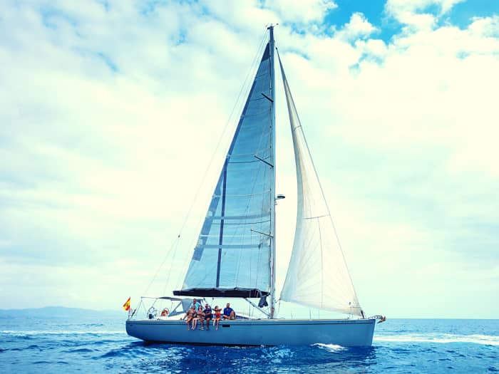 Full-day sailing trip in Barcelona on a sailboat