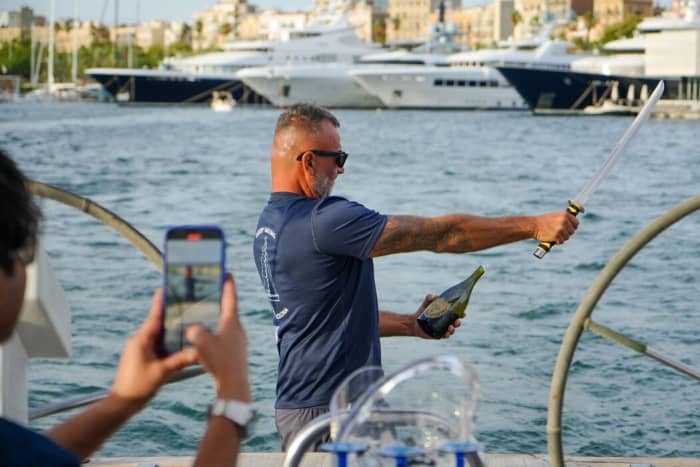 Full-day sailing trip in Barcelona on a sailboat
