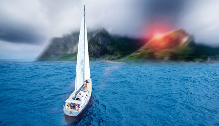 Full-day sailing trip in Barcelona on a sailboat
