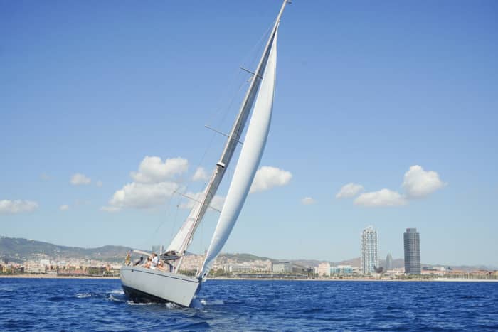 Full-day sailing trip in Barcelona on a sailboat
