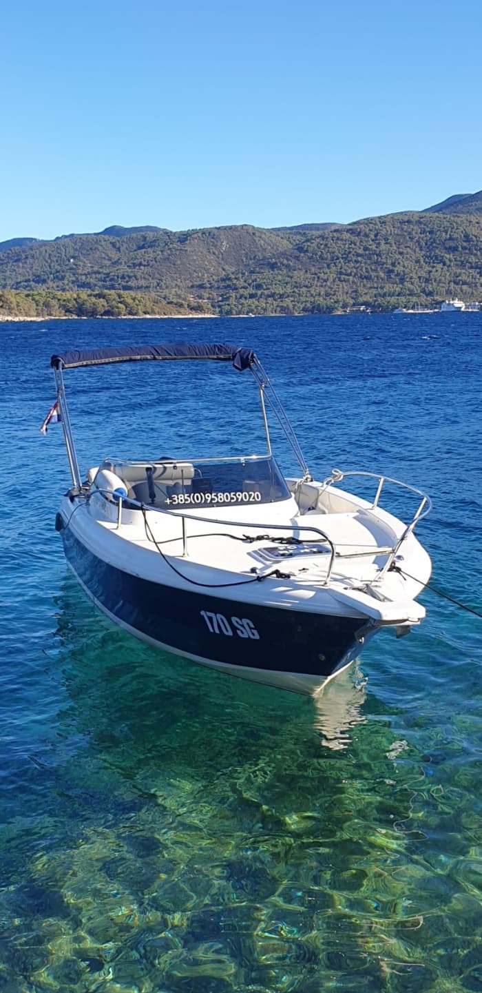 Profitez d'une heure de balade en bateau à moteur à Stari Grad