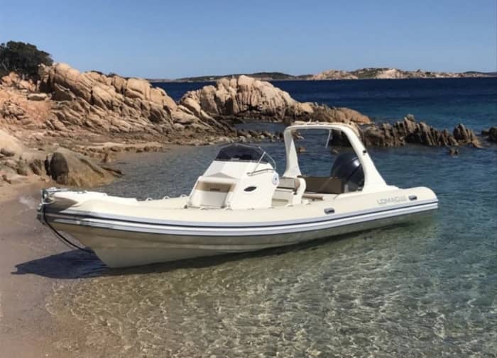 One day in Port de Pollença on a motorboat