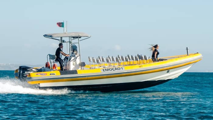 Escapade facile sur la péninsule de Tróia : une excursion en bateau à moteur de 4 h