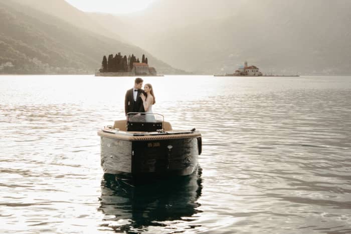 Exclusive Wedding Photos on SpeedBoat